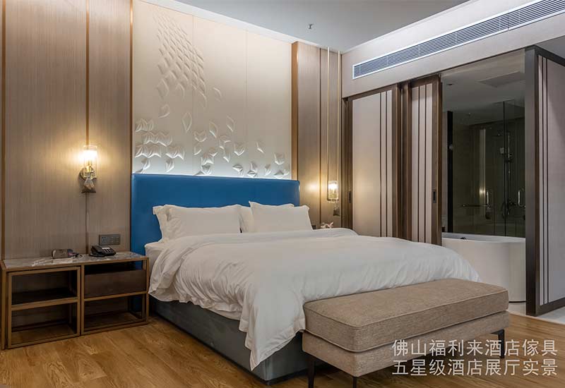 客房固装威廉希尔-床背景